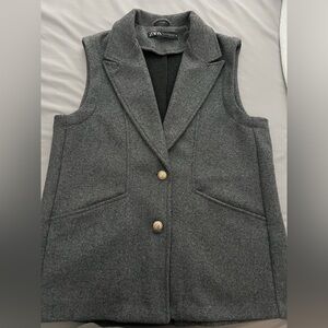 Zara Women's Dark Gray Blazer